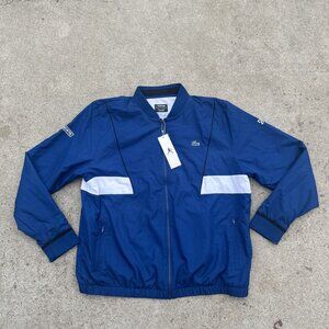 Lacoste SPORT x Novak Djokovic MenTechnical Full-Zip Tennis Jacket 3XL Blue NWT